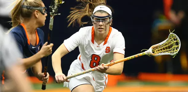 Alexa Radziewicz defends against the Cavaliers.