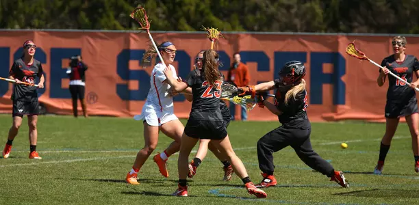 Emily Hawryschuk led the Orange with five goals against Virginia Tech.