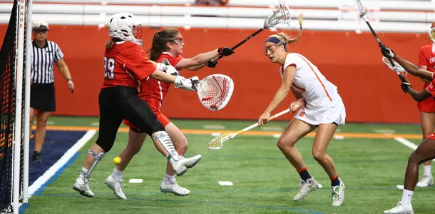 Devon Parker tied her career high with five points against Cornell.