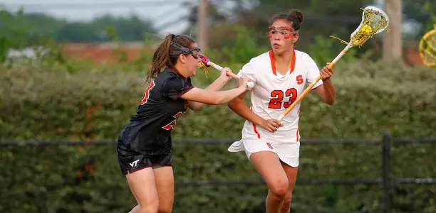 Alie Jimerson scored three goals against Virginia Tech in the ACC Tournament quarterfinals.