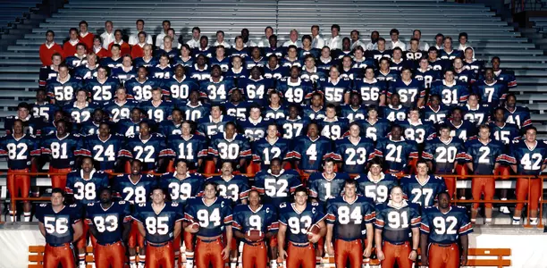 The 1987 squad became the second 'Cuse gridiron team to go undefeated after posting an 11-0 record.