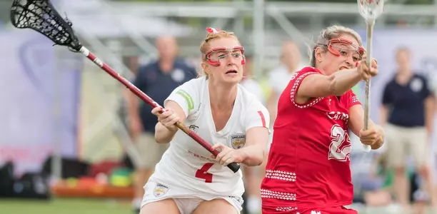 Taylor Gait recorded a hat trick to lead Team Canada to the FIL World Cup quarterfinals.