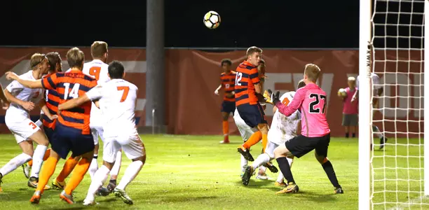 John-Austin Ricks was credited with the game-winning goal against Oregon State.