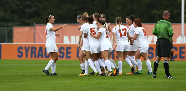 Team Celebrates Goal Against Fairfield