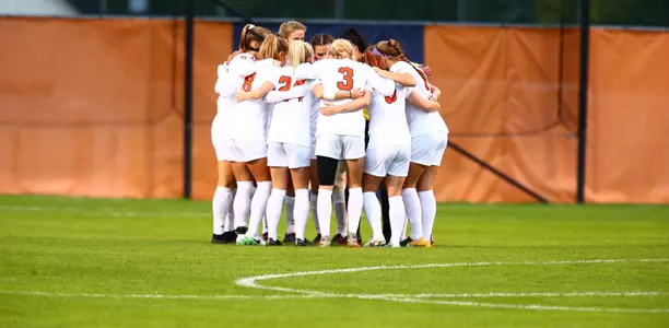 WSOC - Team Huddle vs. Notre Dame