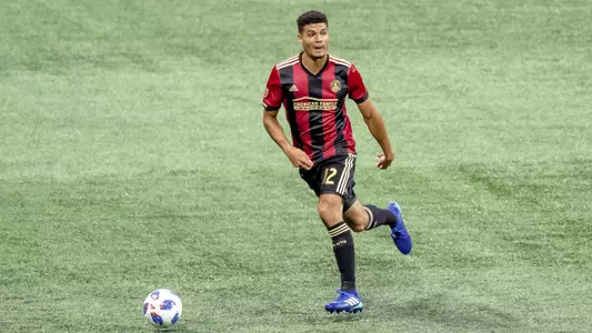 Miles Robinson made his first career playoff start for Atlanta United on Sunday.