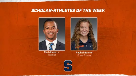 jones, bonner scholar-athletes of the week