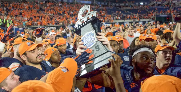 Camping World Bowl Trophy