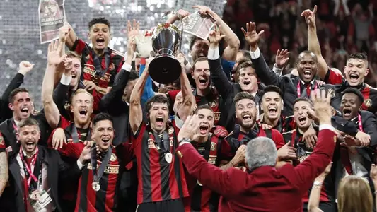 Miles Robinson and Atlanta United win the 2018 MLS Cup.