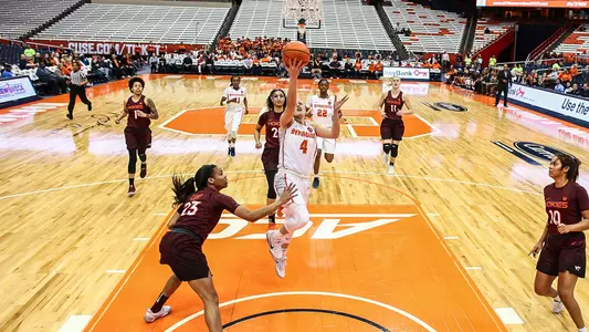 Tiana layup vs. Va Tech