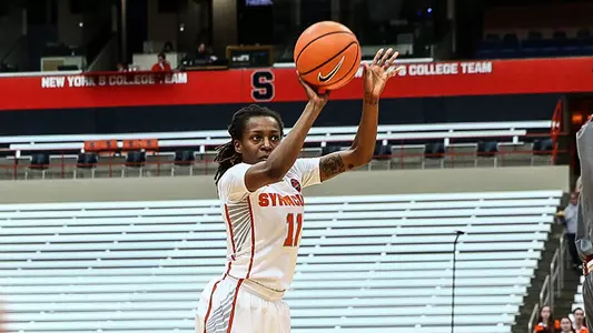 Cooper shoots a three vs. BC