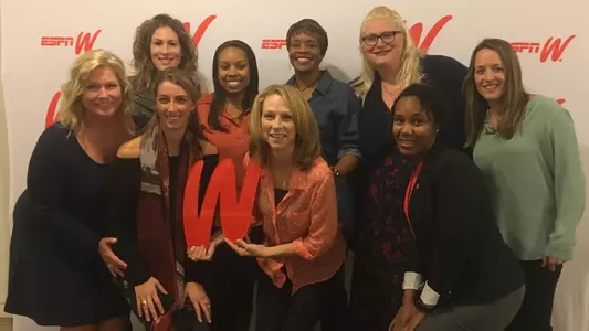 Emme Aronson at the ESPNW event