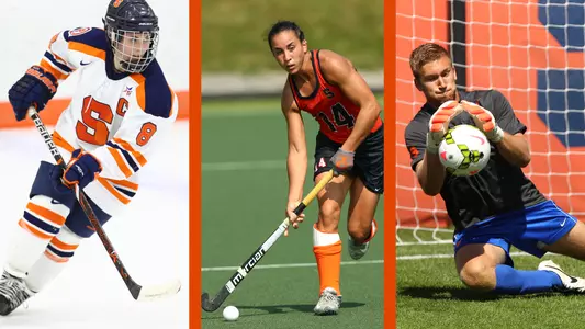 Three student-athletes have received ACC postgrad scholarships.