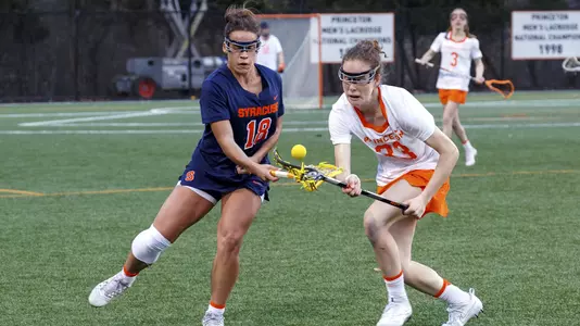 Neena Merola recorded a career-high seven draw controls at Princeton.