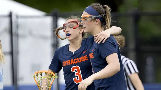 Emily Hawryschuk had five goals against North Carolina in the ACC Tournament.
