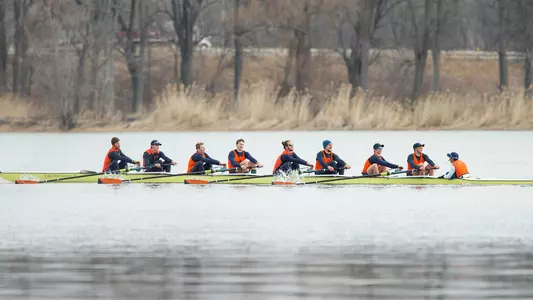 Syracuse 2V8 racing in the season opener vs. Wisconsin.