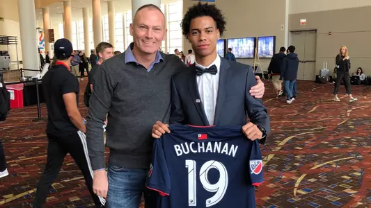 Tajon Buchanan was the ninth overall pick by the New England Revolution in the 2019 MLS SuperDraft.