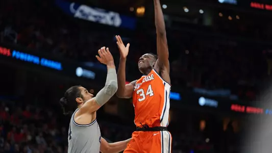 Bourama Sidibe blocked shots at Georgetown.