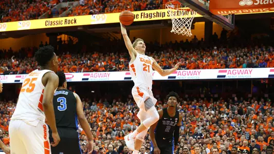 Marek Dolezaj had 10 points against Duke.