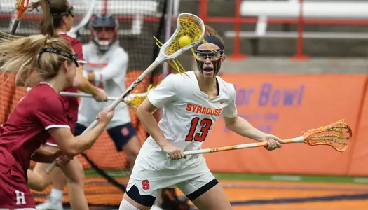 Lila Nazarian on defense.