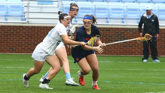 Emily Hawryschuk had a hat trick at North Carolina.
