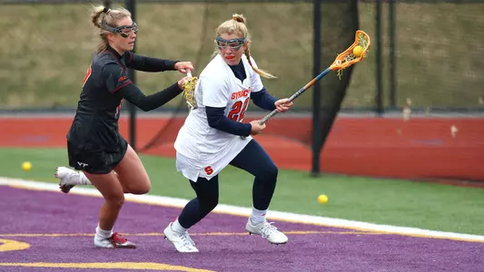Megan Carney posted nine points against Virginia Tech.