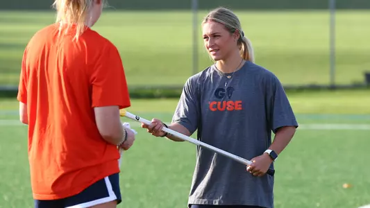 Sydney Pirreca has joined the Syracuse women's lacrosse coaching staff.