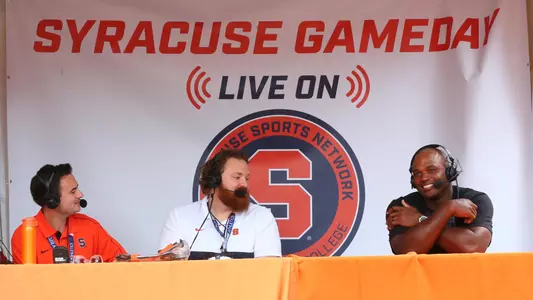 Syracuse Sports Network from Learfield IMG College pregame broadcast