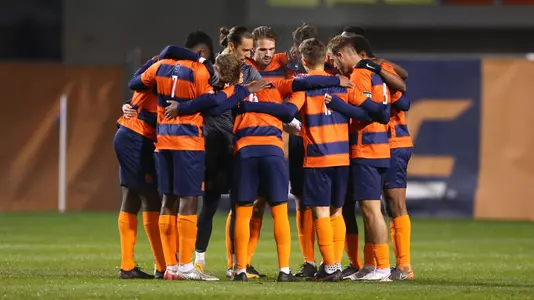 The Orange prepare for action.