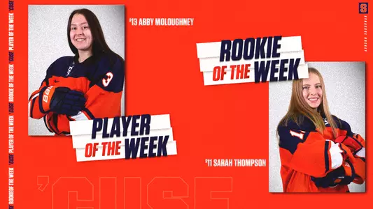 Abby Moloughney and Sarah Thompson