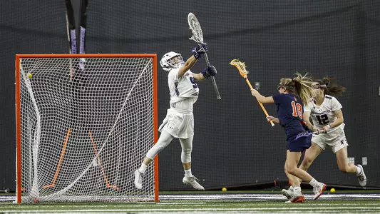 Meaghan Tyrrell scored a career-high five goals at Northwestern.