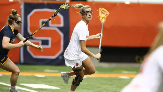 Morgan Alexander had a hat trick against Canisius.