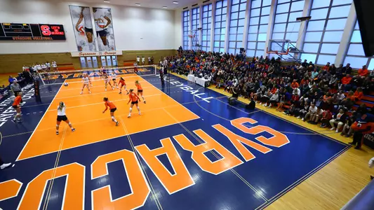 volleyball court, women's building