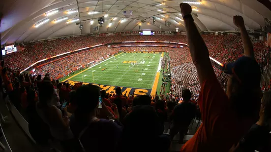 football Dome crowd