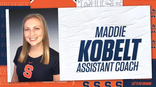 Maddie Kobelt returns to Syracuse as an assistant tennis coach.