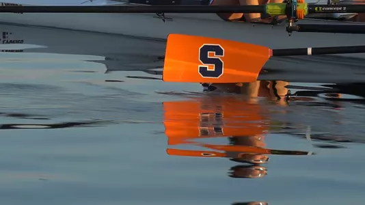 Orange oar