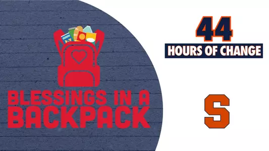 Blessings in a Backpack 44 hour of change