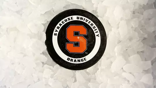 Puck in ice