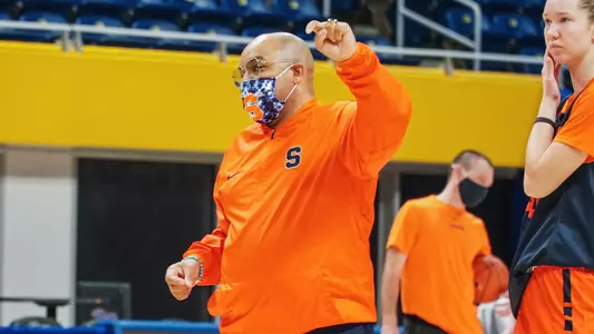 Coach Hillsman at Pitt Practice