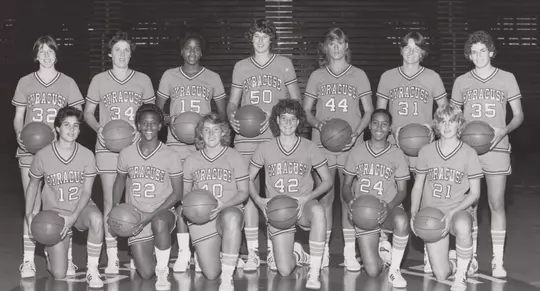 1981-82 Women's Basketball Team