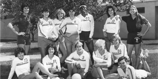 1984 volleyball team photo