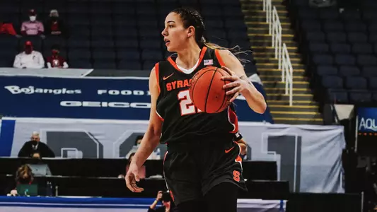 Emily Engstler high dribble