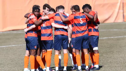 Syracuse gets ready for action.
