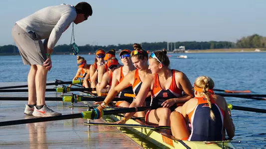 Varsity 8 with Coach McGee