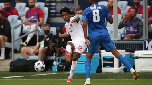 Tajon Buchanan represents Canada at the Gold Cup.