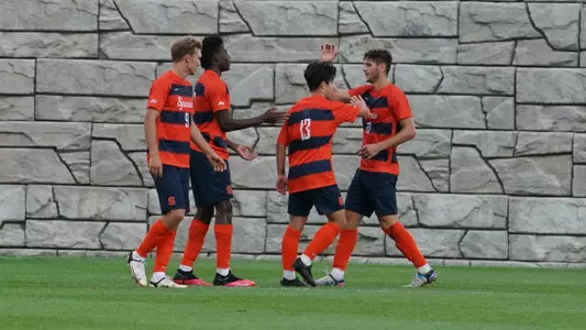 Team Celebration During Herkimer Game