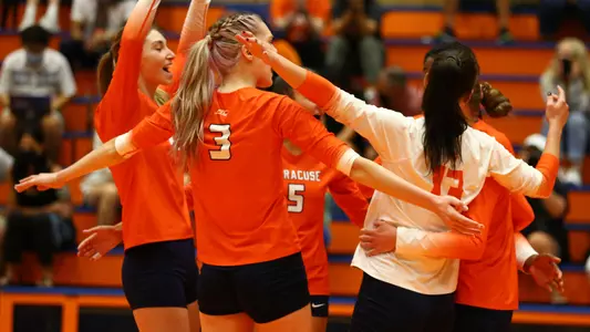 Celebrating after UAlbany