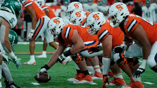 Syracuse's offensive line