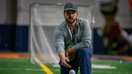 Nick Acquaviva at Practice in Ensley