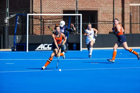 Syracuse at the 2022 ACC Field Hockey Championships in Durham, N.C. Tuesday November 1st, 2022 (Photo by Jaylynn Nash/ACC)